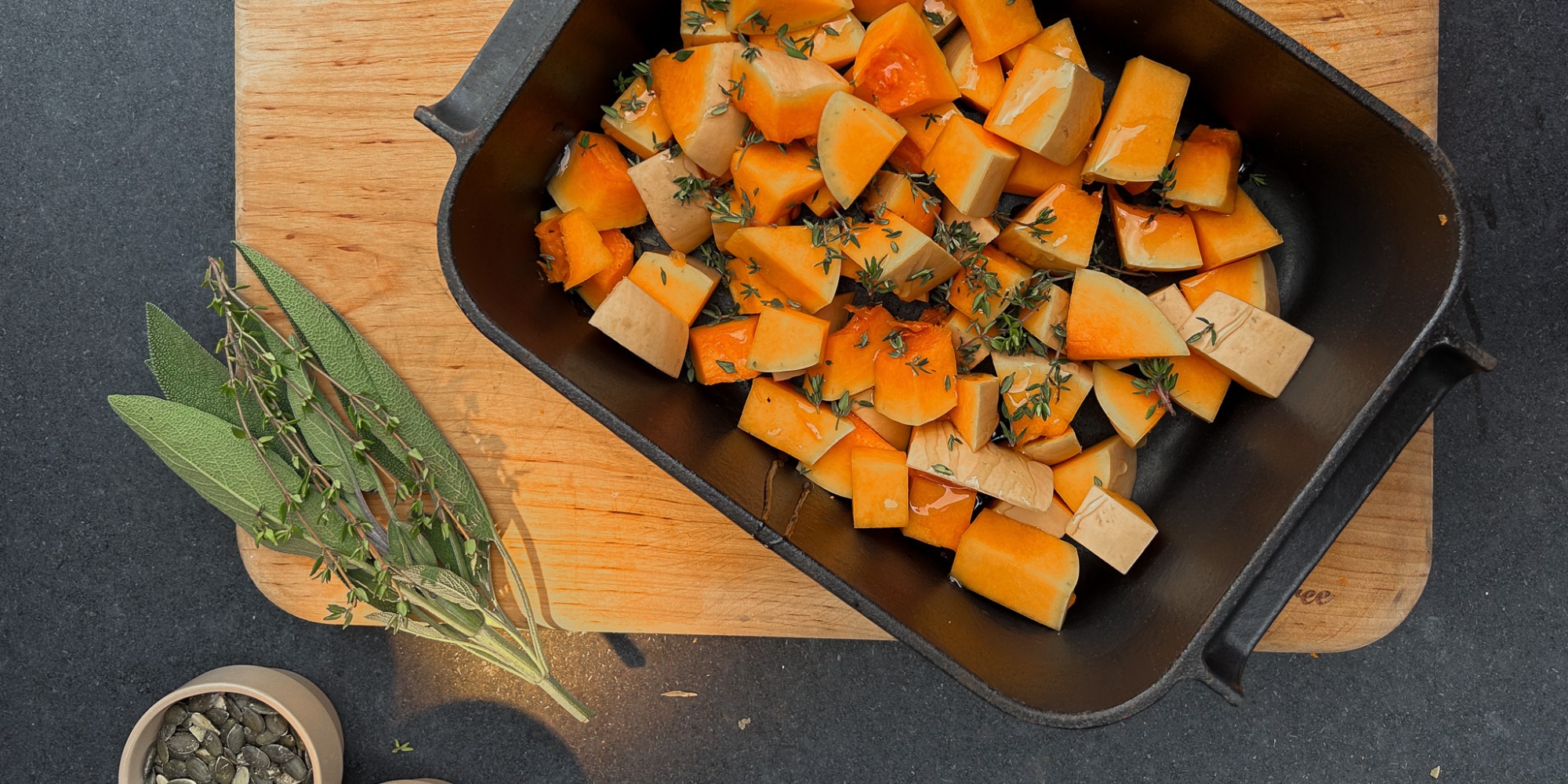 Outdooroven recipe: Gnocchi with butternut squash and sage
